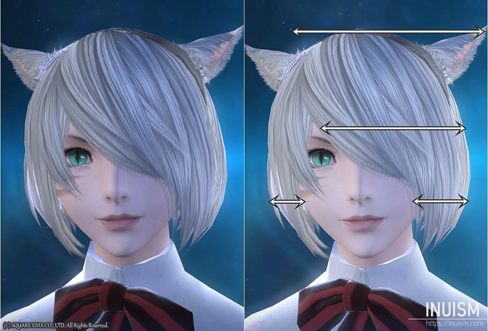 ヘアカタログ 2b 可愛いけどウィッグ感が凄いので 他の髪型と比較してみた Inuism ヘアカタログ 2b 可愛いけどウィッグ感が凄いので 他の髪型と比較してみた Inuism